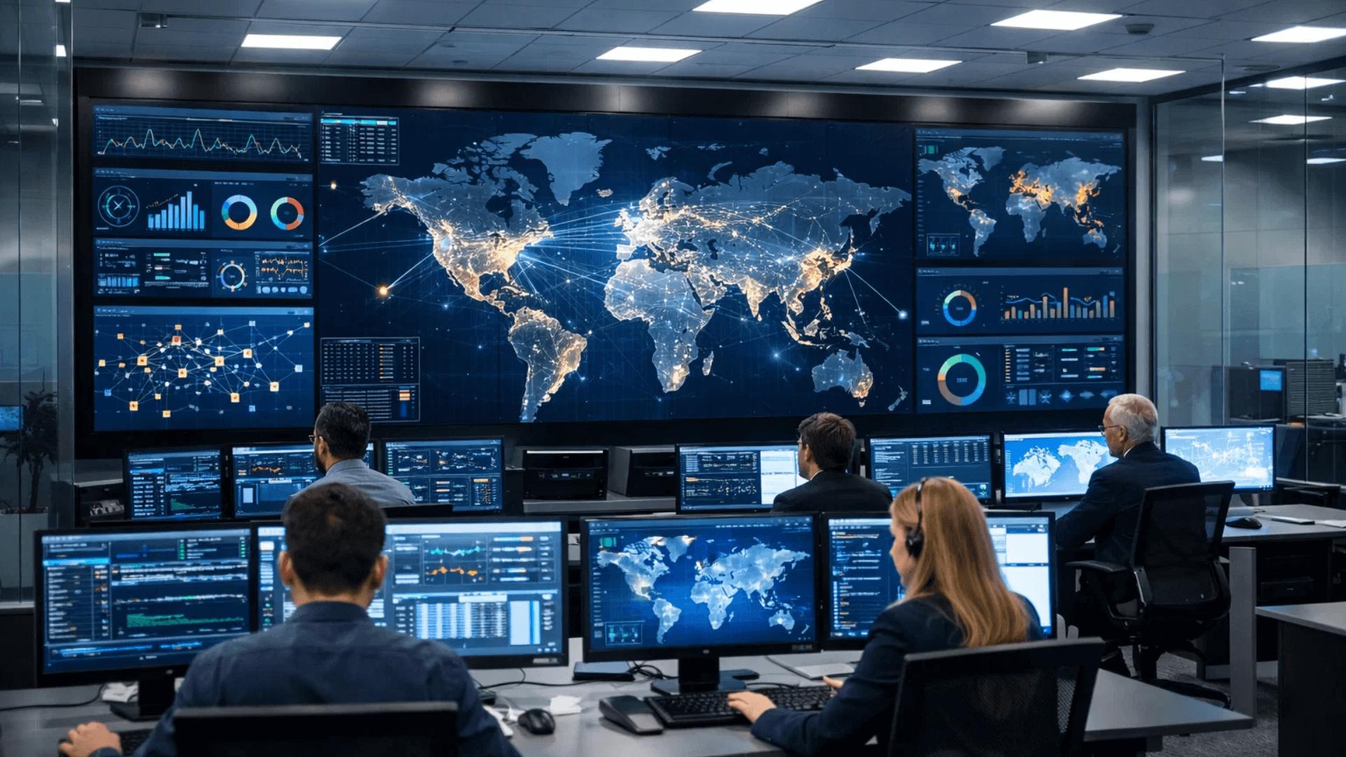 Command & Control Room Displays